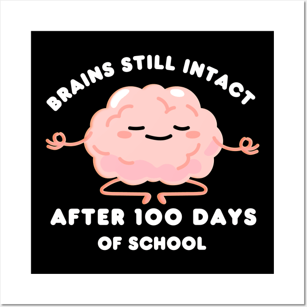 100 days of School Wall Art by TaansCreation 